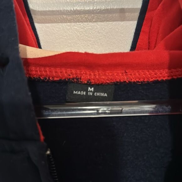 GRATEFUL DEAD blue vintage zip hoodie 50th anniv show Fare Thee Well medium - Picture 9 of 11